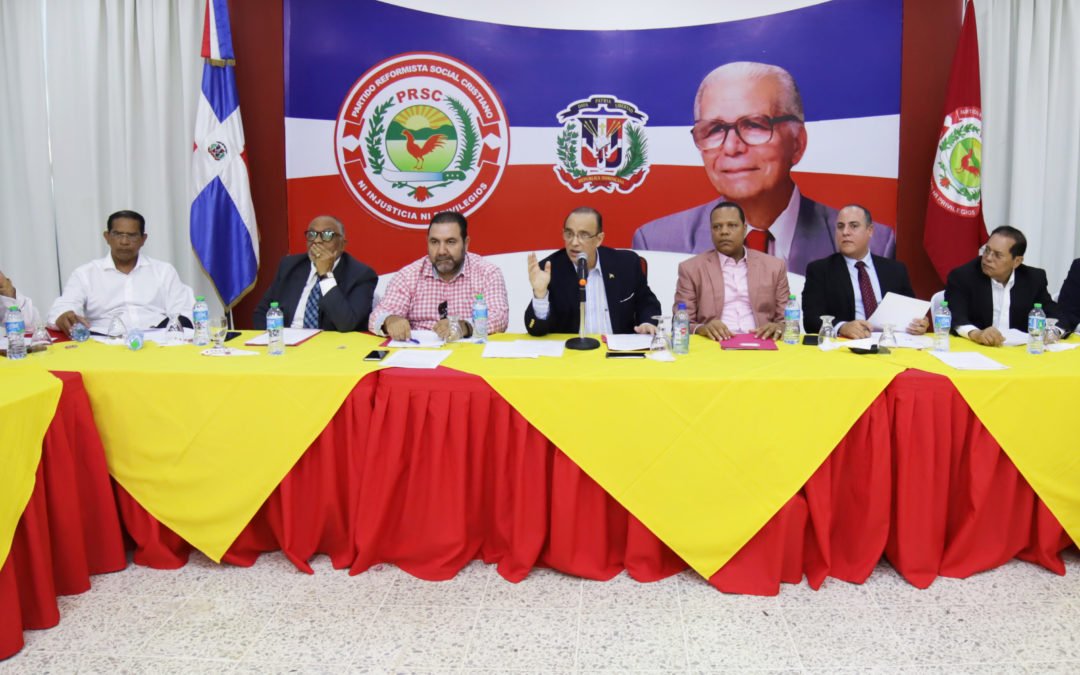 PRSC aprueba reglamento para escoger candidatos con miras a elecciones 2020
