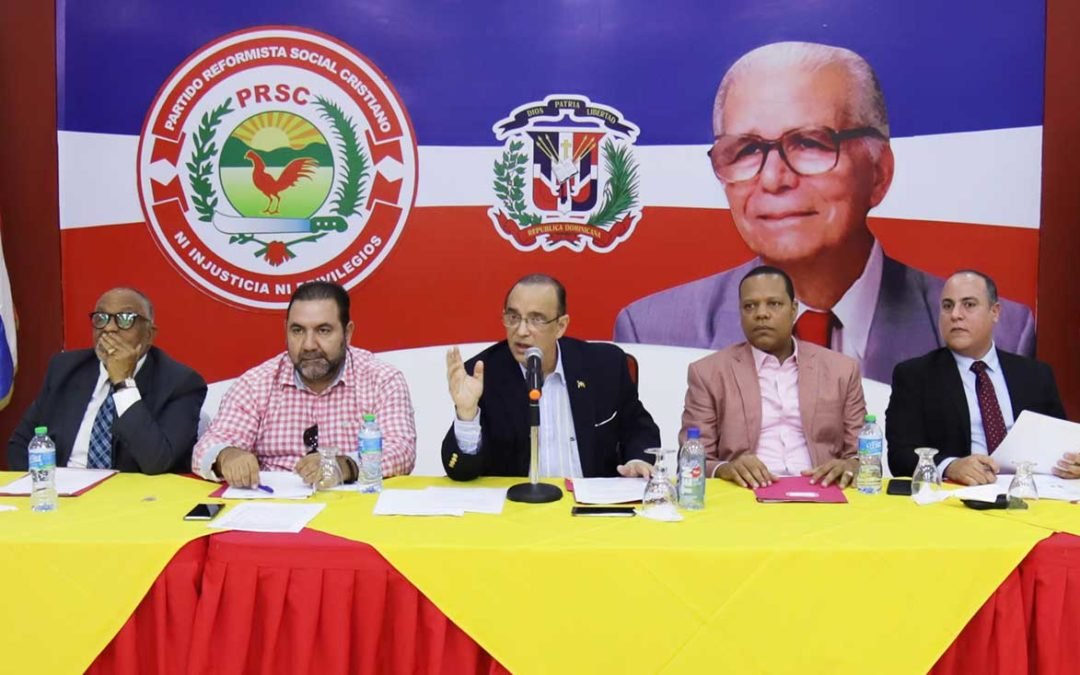 PRSC condena presiones y ataques contra TSE; Lo atribuye a codicia y desesperación de sectores PLD