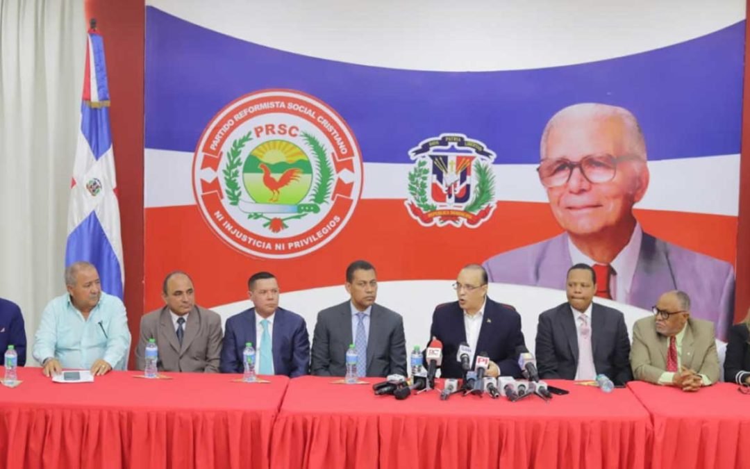 Presidente PRSC recibe visita comisión PRD encabezada por Guido Gómez Mazara