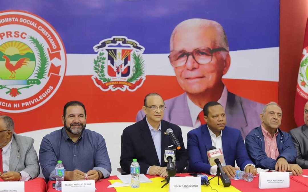 PRSC convoca reuniones del Directorio Presidencial y la Comisión Política para este sábado 11 de mayo