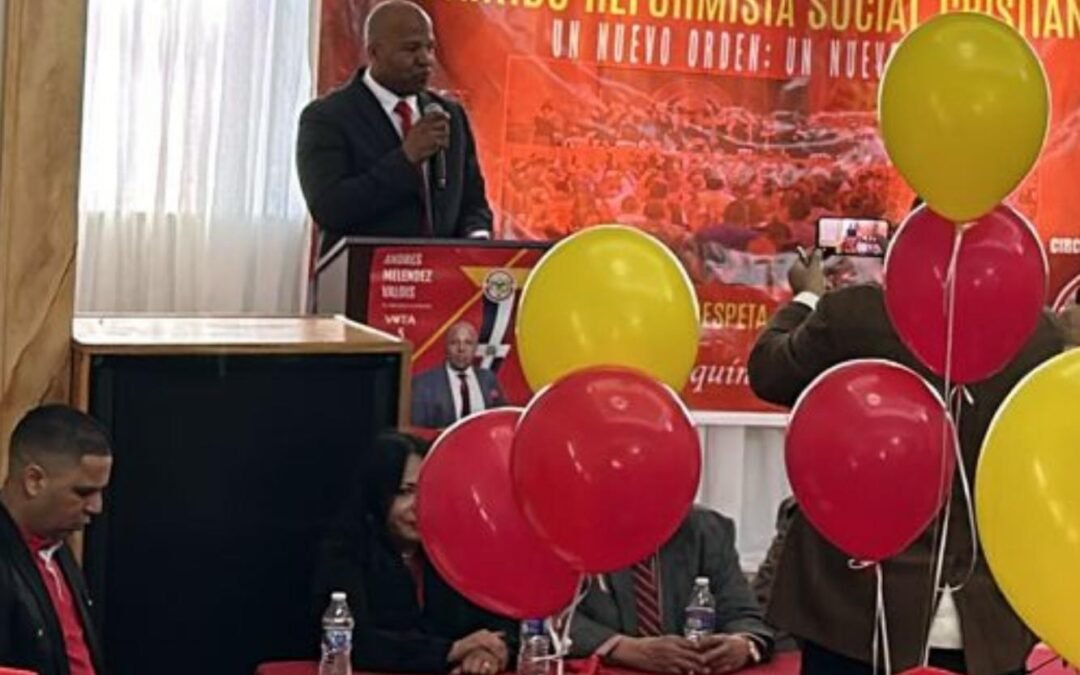 Andrés Meléndez Valois lanza candidatura a diputado de ultramar por el PRSC