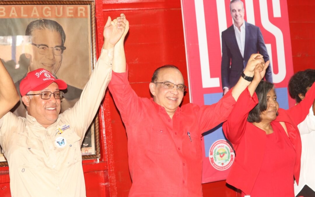 EN ACTO ENCABEZADO POR QUIQUE ANTÚN, PRSC PROCLAMA A JOHNSON ENCARNACIÓN COMO CANDIDATO A SENADOR POR ELÍAS PIÑA